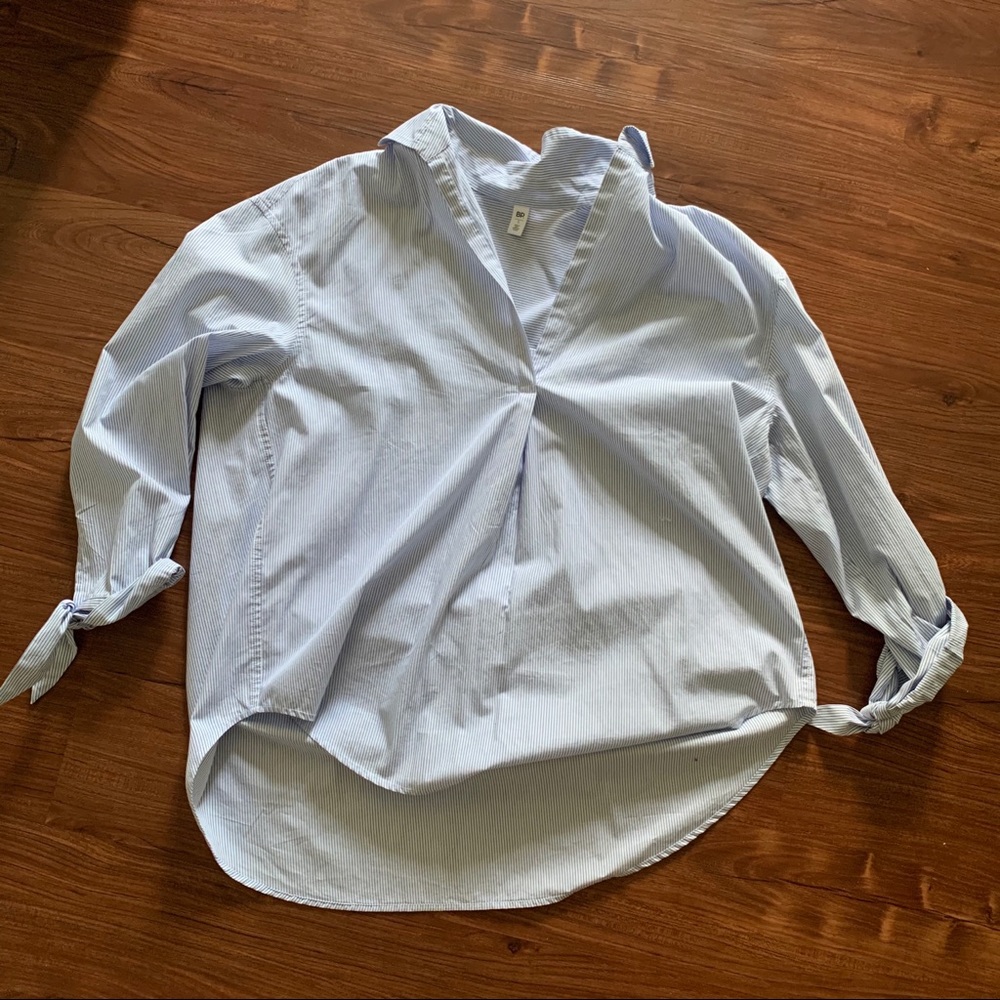 Collared oversized shirt